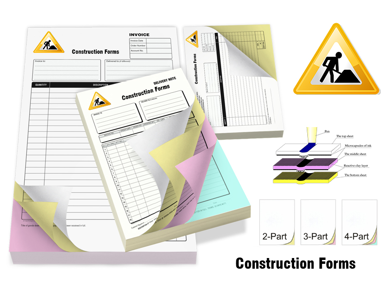 Custom Construction Forms printing Dubai Custom Construction Forms printing Dubai