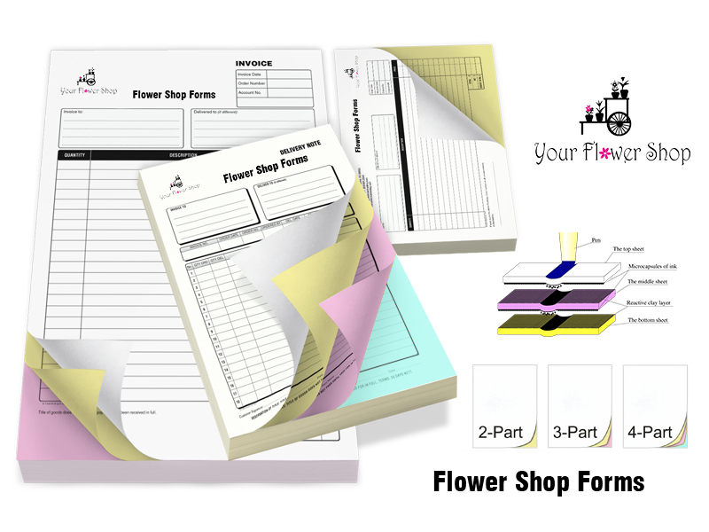 Custom Flower Shop Forms printing Dubai Custom Flower Shop Forms printing Dubai