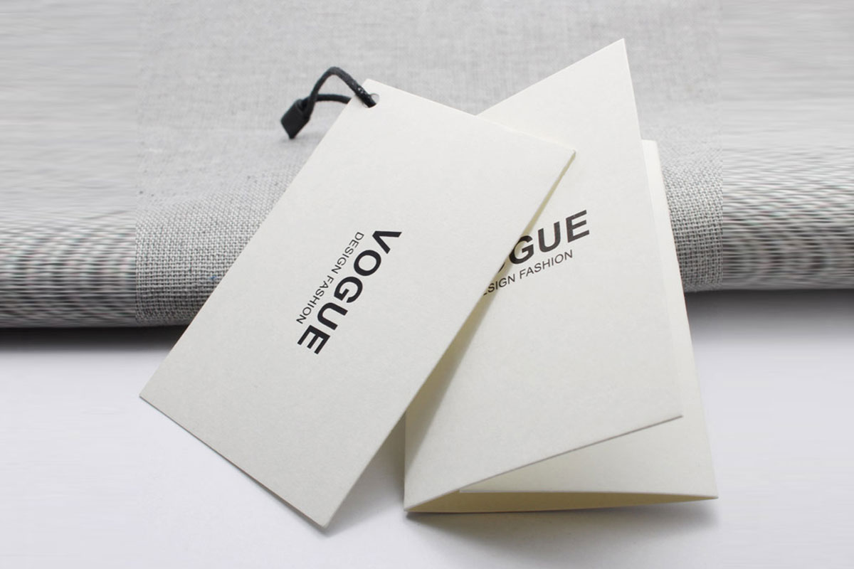 Custom Fold Over Tags printing Dubai