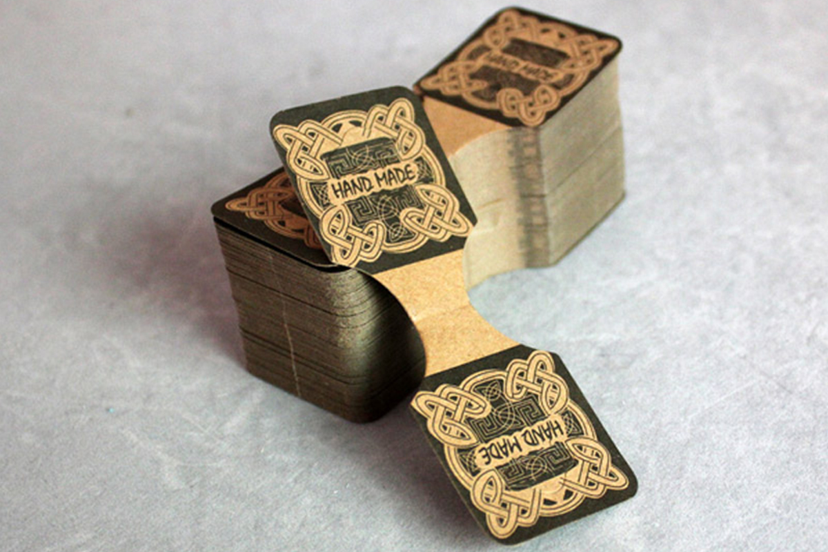 Custom Standard Fold Over Tags printing Dubai Custom Standard Fold Over Tags printing Dubai