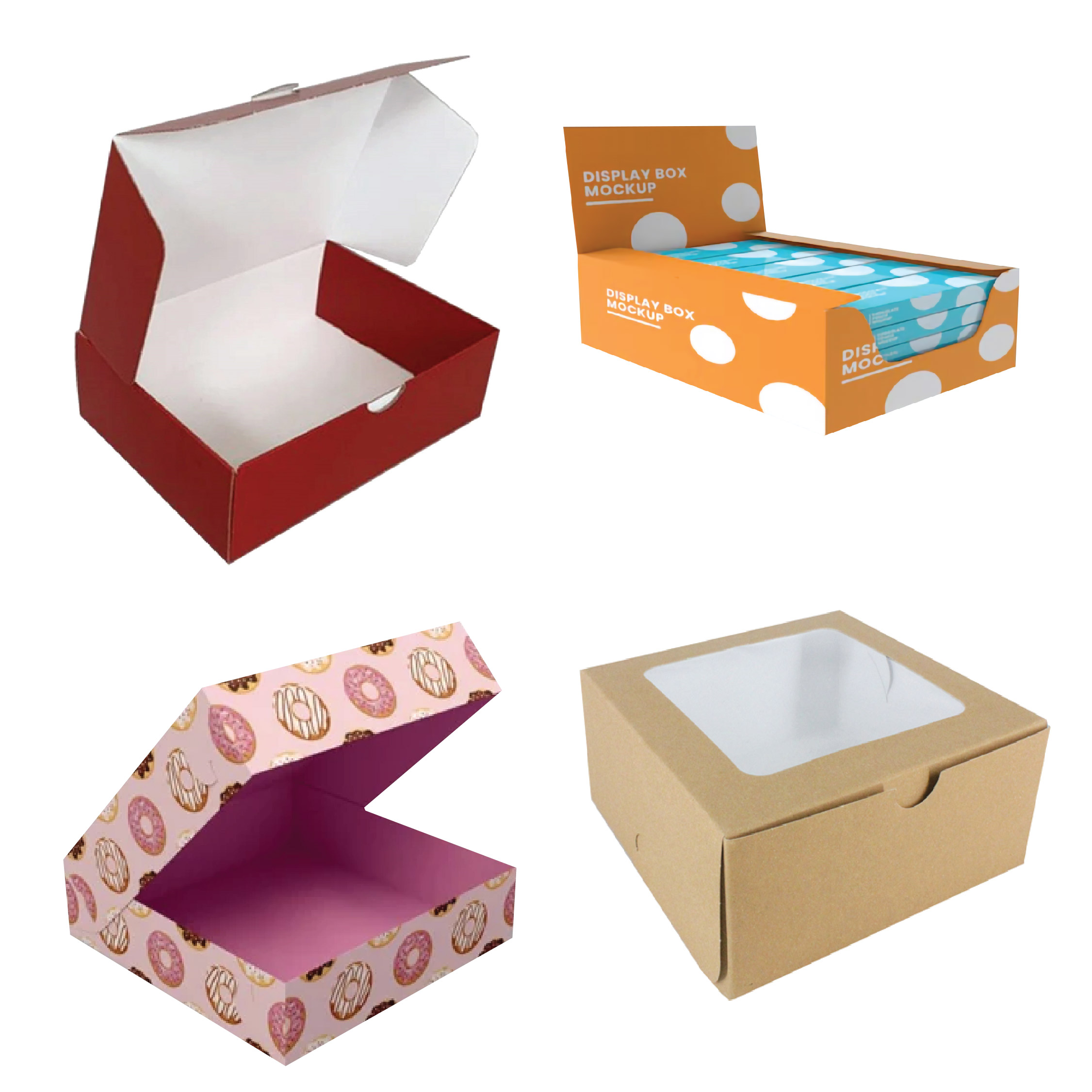 Custom Auto Bottom Display Lid Boxes printing Dubai Custom Auto Bottom Display Lid Boxes printing Dubai