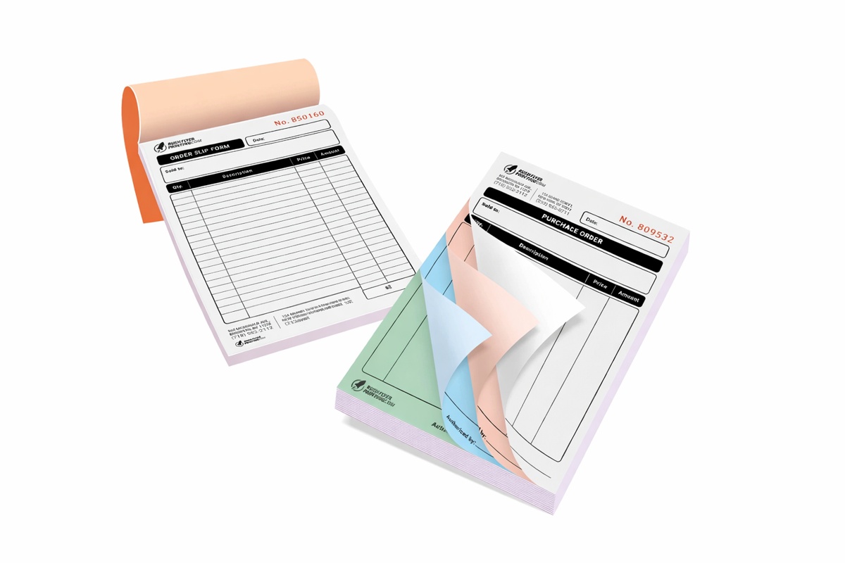 Custom Carbonless Forms Booklets printing Dubai Custom Carbonless Forms Booklets printing Dubai